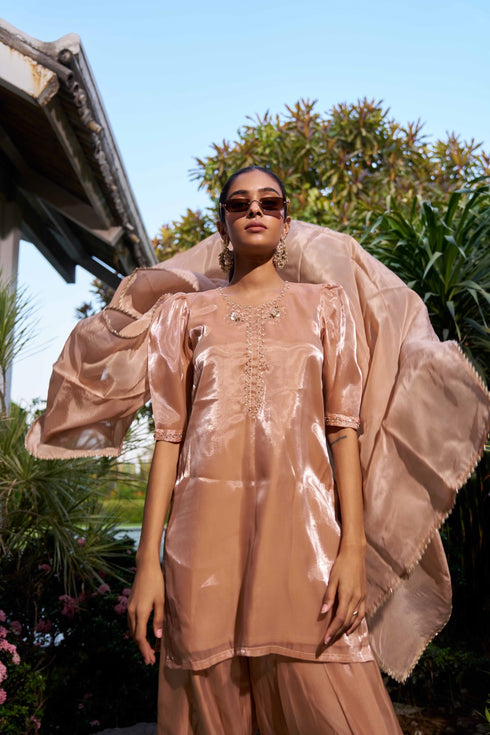 Dhri suit light Brown