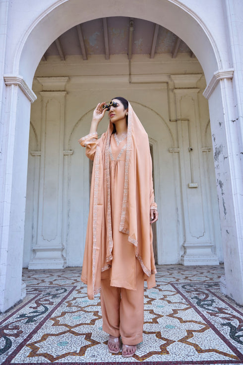 Masakali Suit Peach
