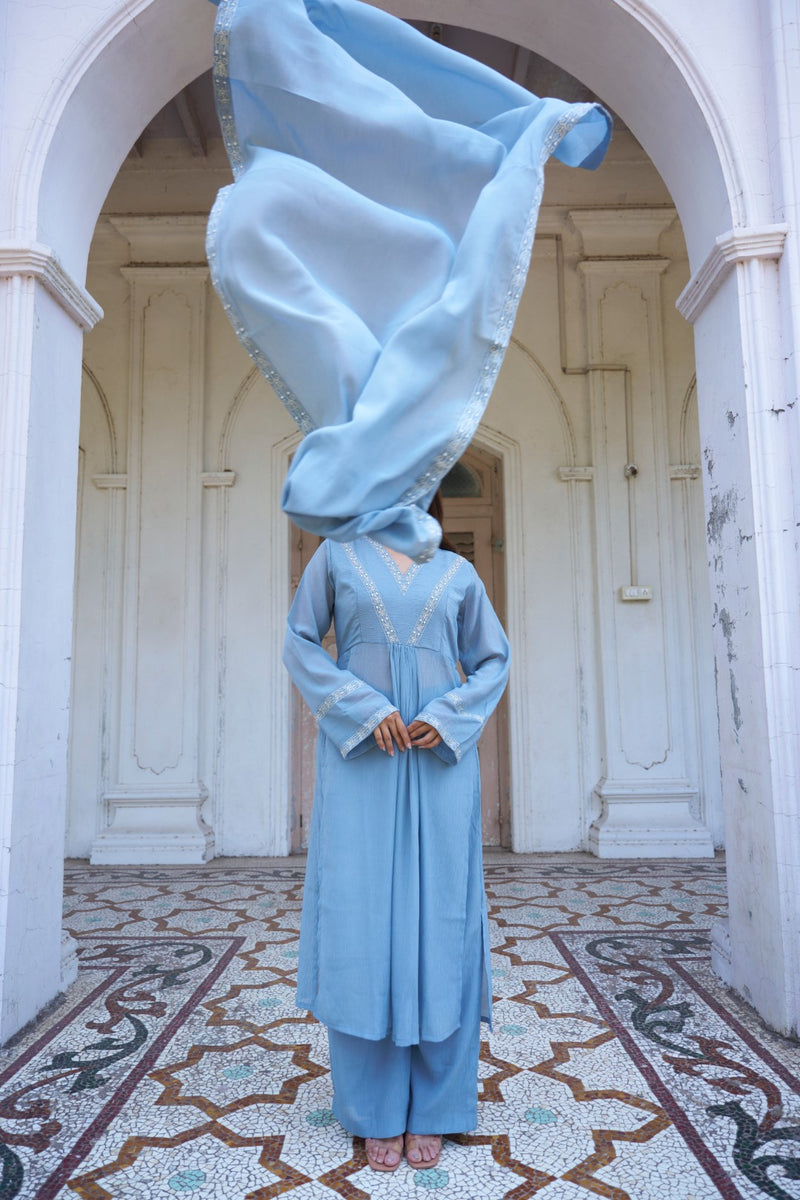 Masakali Suit Blue – HOUSE OF MIRA